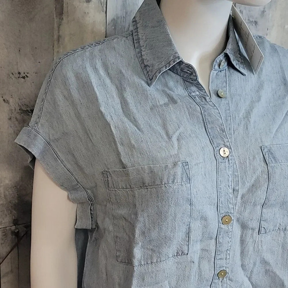 SMYM Martin Shirt-Light Chambray - Picture 5 of 10